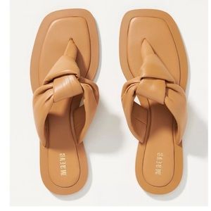 NWT ANTHROPOLOGIE MAEVE KNOTTED SANDALS